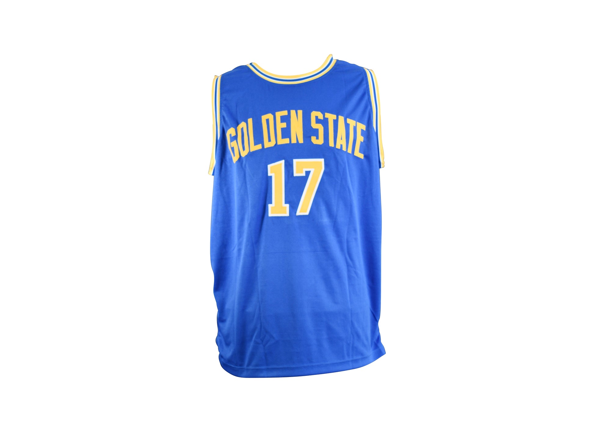 Chris Mullin Signed Golden State Warriors Jersey Certified by Beckett authentic-signatures