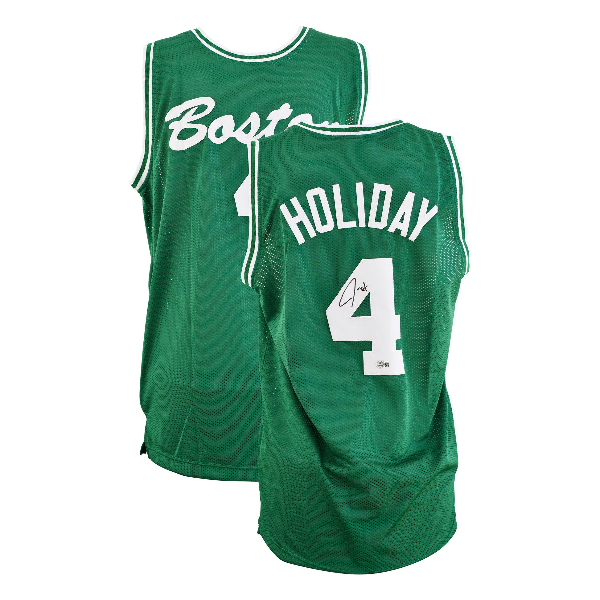 Jrue Holiday Signed Boston Celtics Jersey Certified by Beckett authentic-signatures