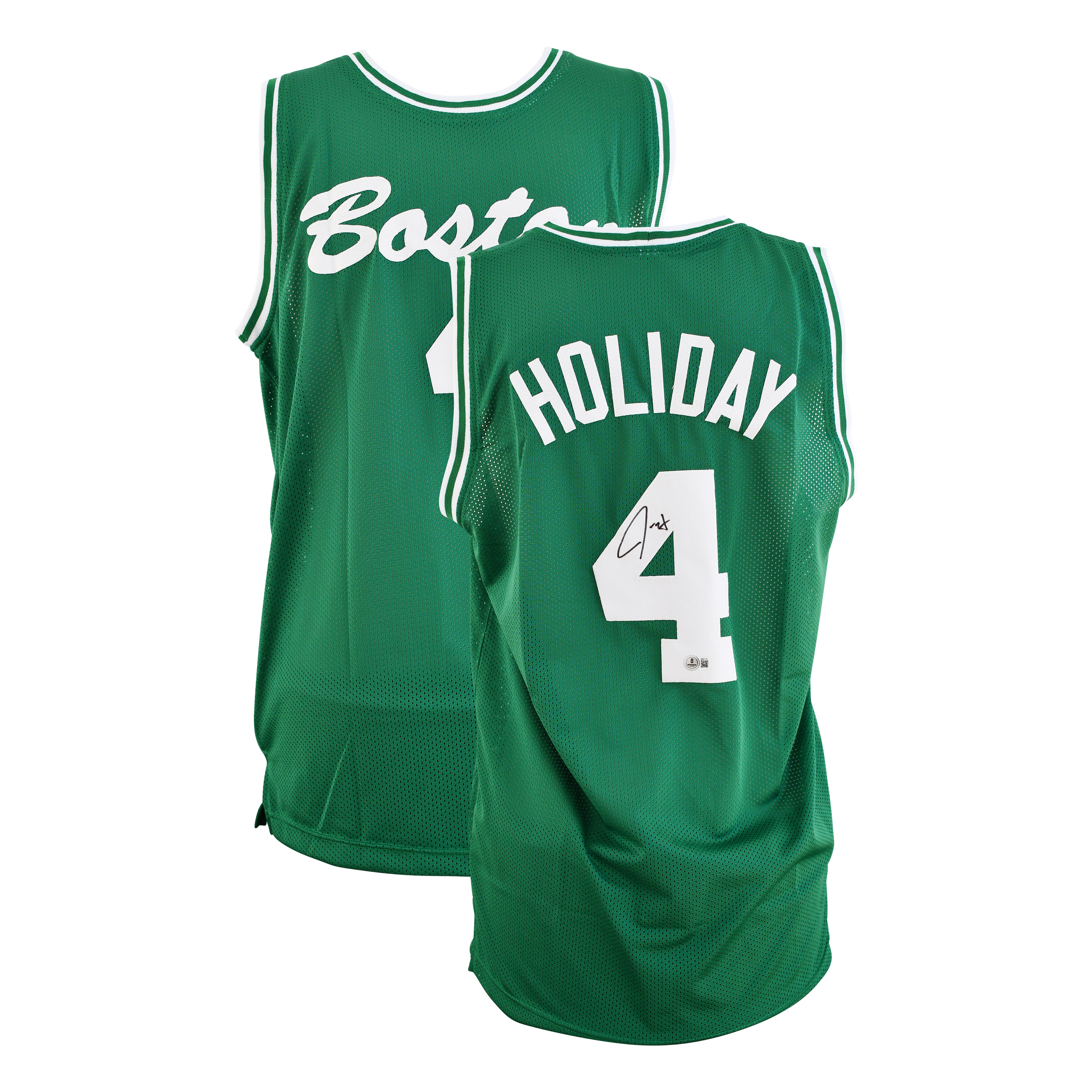 Jrue Holiday Signed Boston Celtics Green Jersey