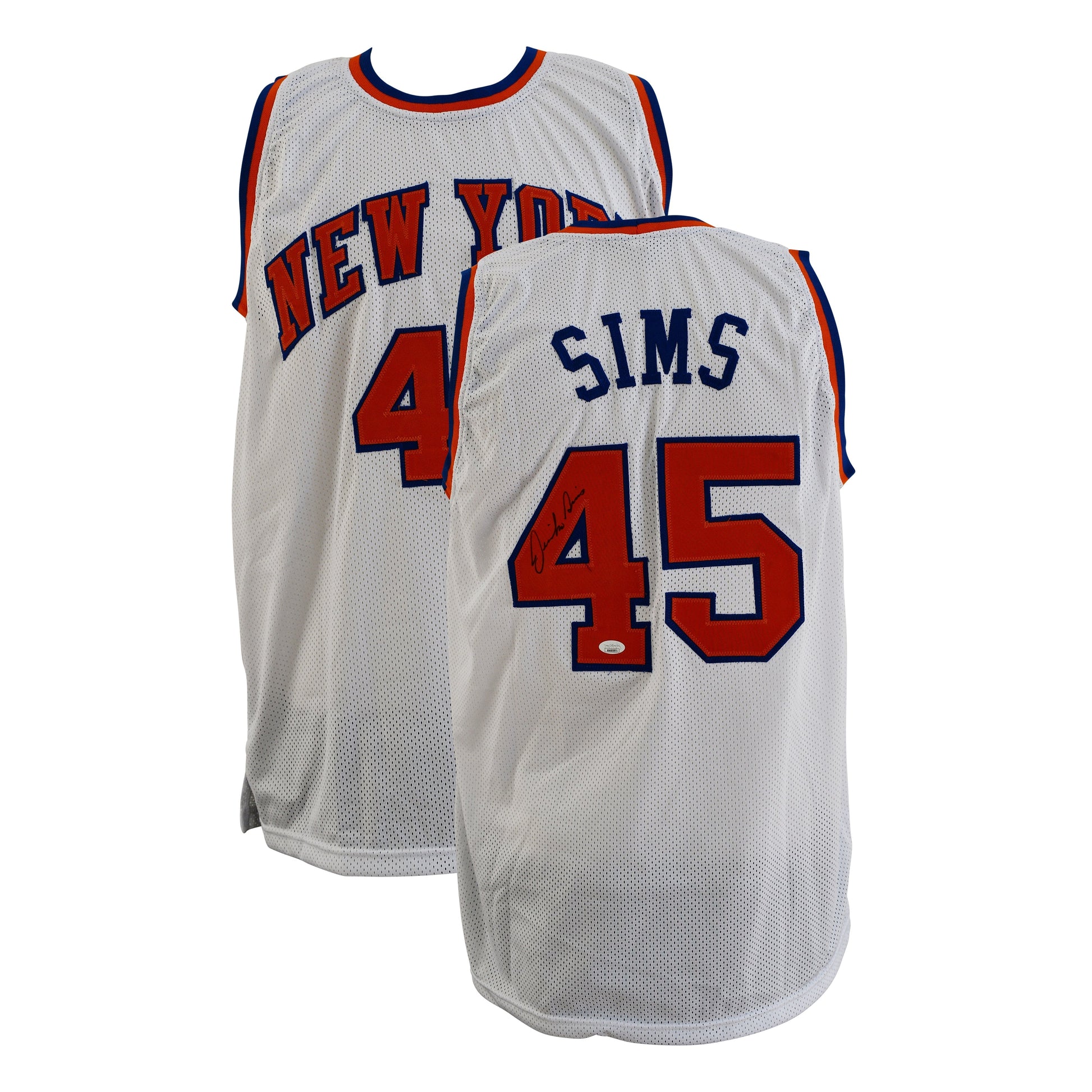 Jericho Sims Signed  New YorkKnicks Jersey authentic-signatures