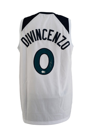 Donte DiVincenzo Signed Minnesota Timberwolves White Jersey authentic-signatures
