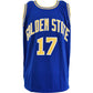 Chris Mullin Signed Golden State Warriors Career Highlight Stats Jersey Certified by Beckett authentic-signatures