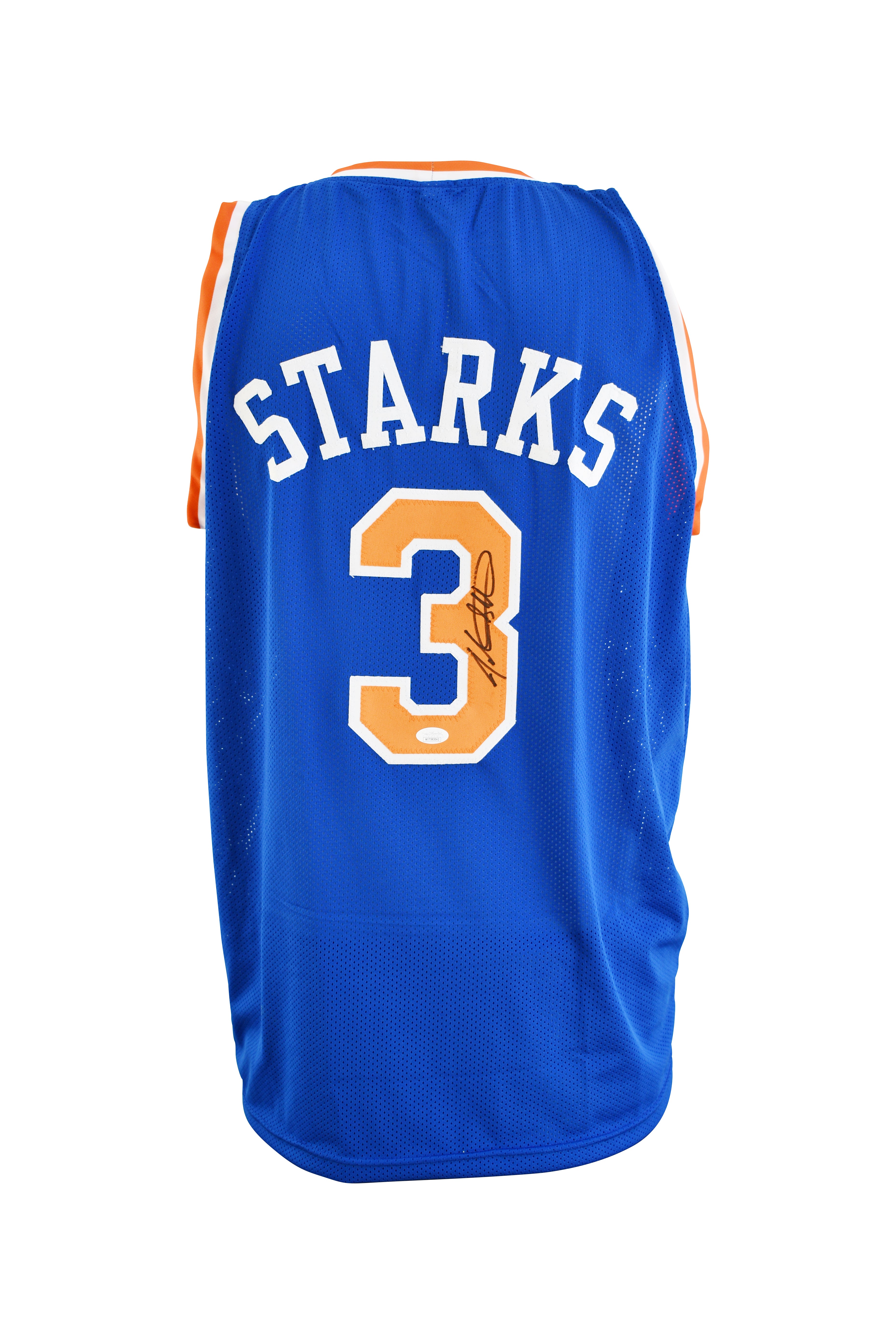 John Starks Signed New York Knicks Jersey