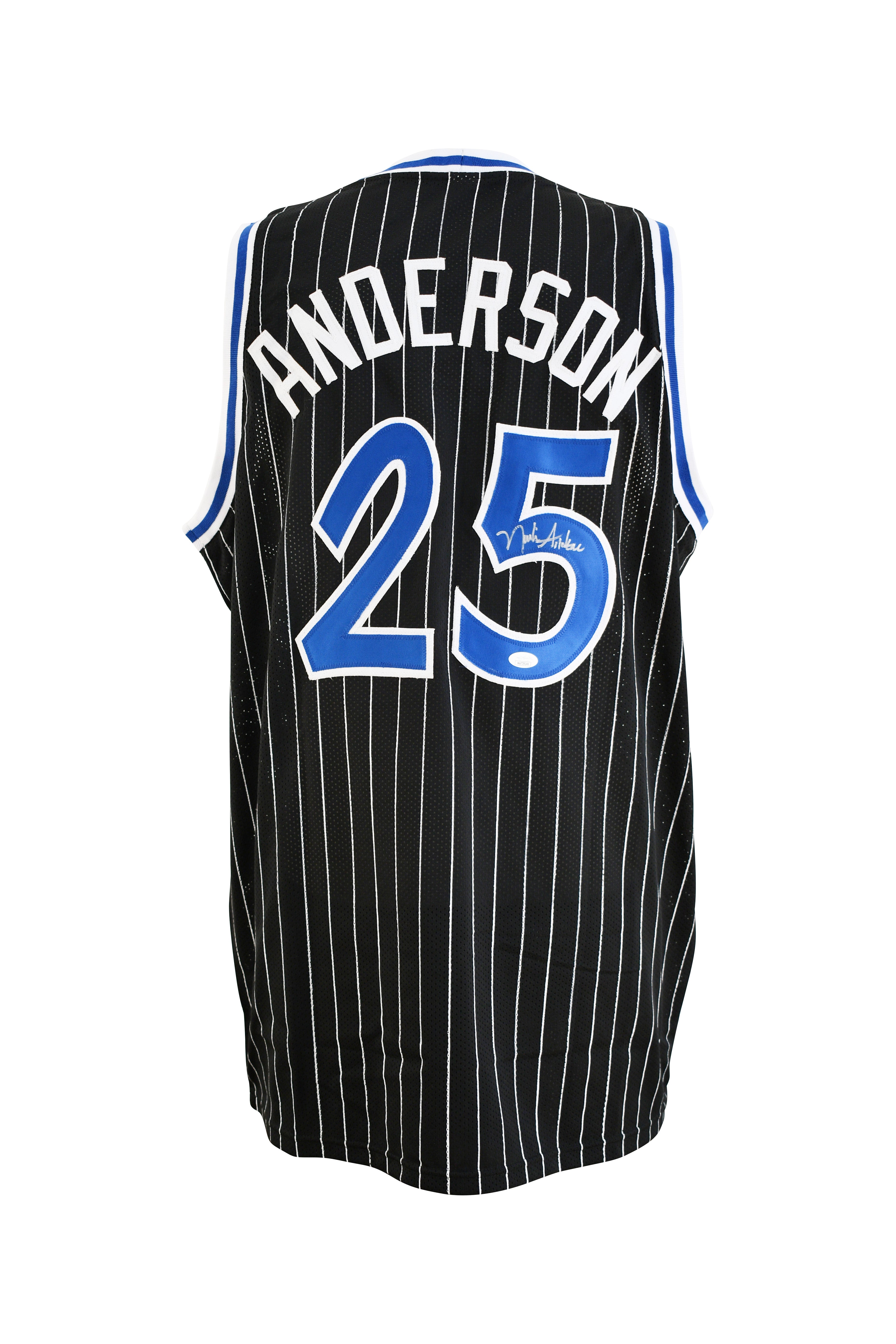 Nick Anderson Signed Orlando Magic Orlando Jersey