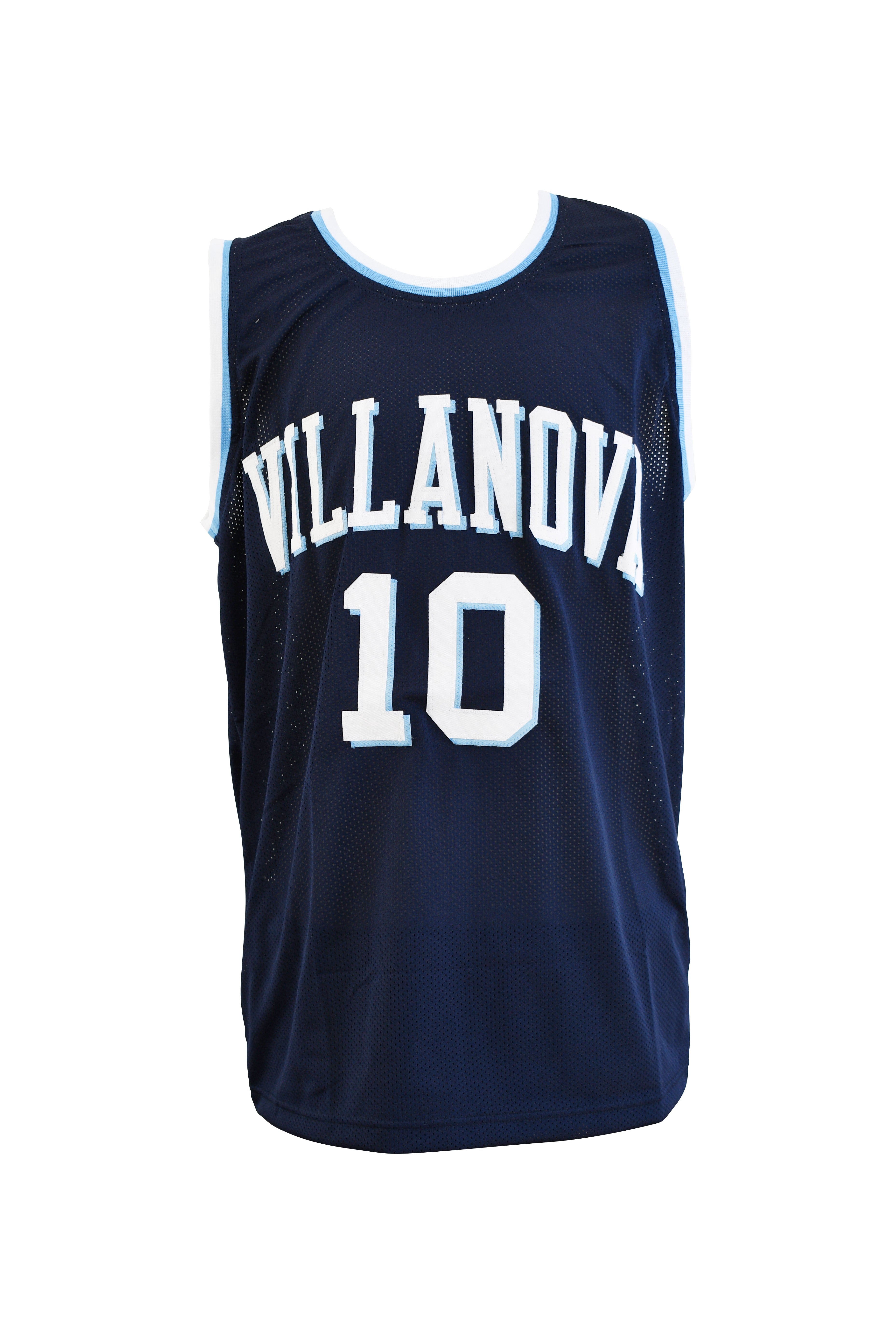 Donte DiVincenzo Signed Blue Navy Villanova Jersey