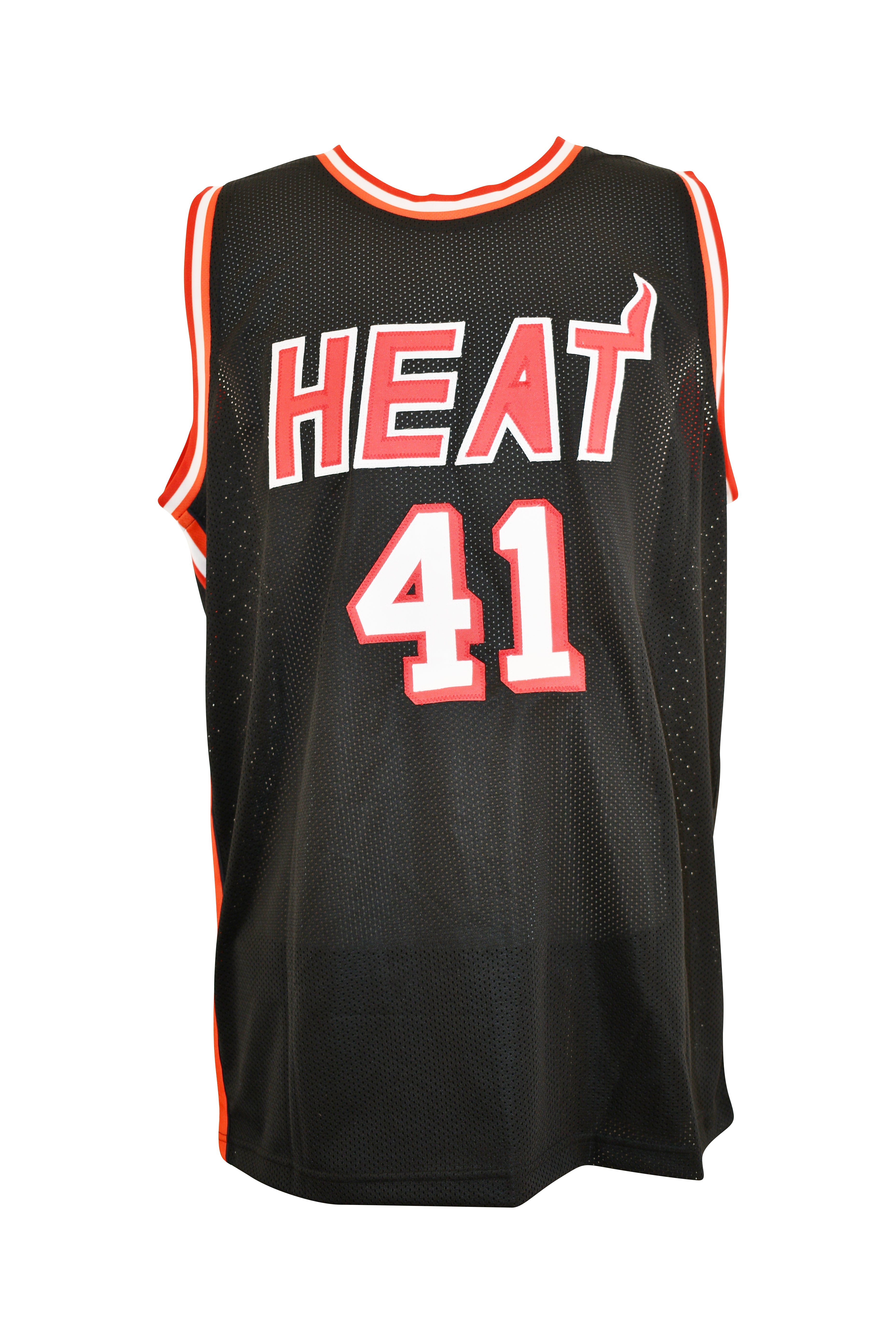 Glen Rice Signed Heat Jersey