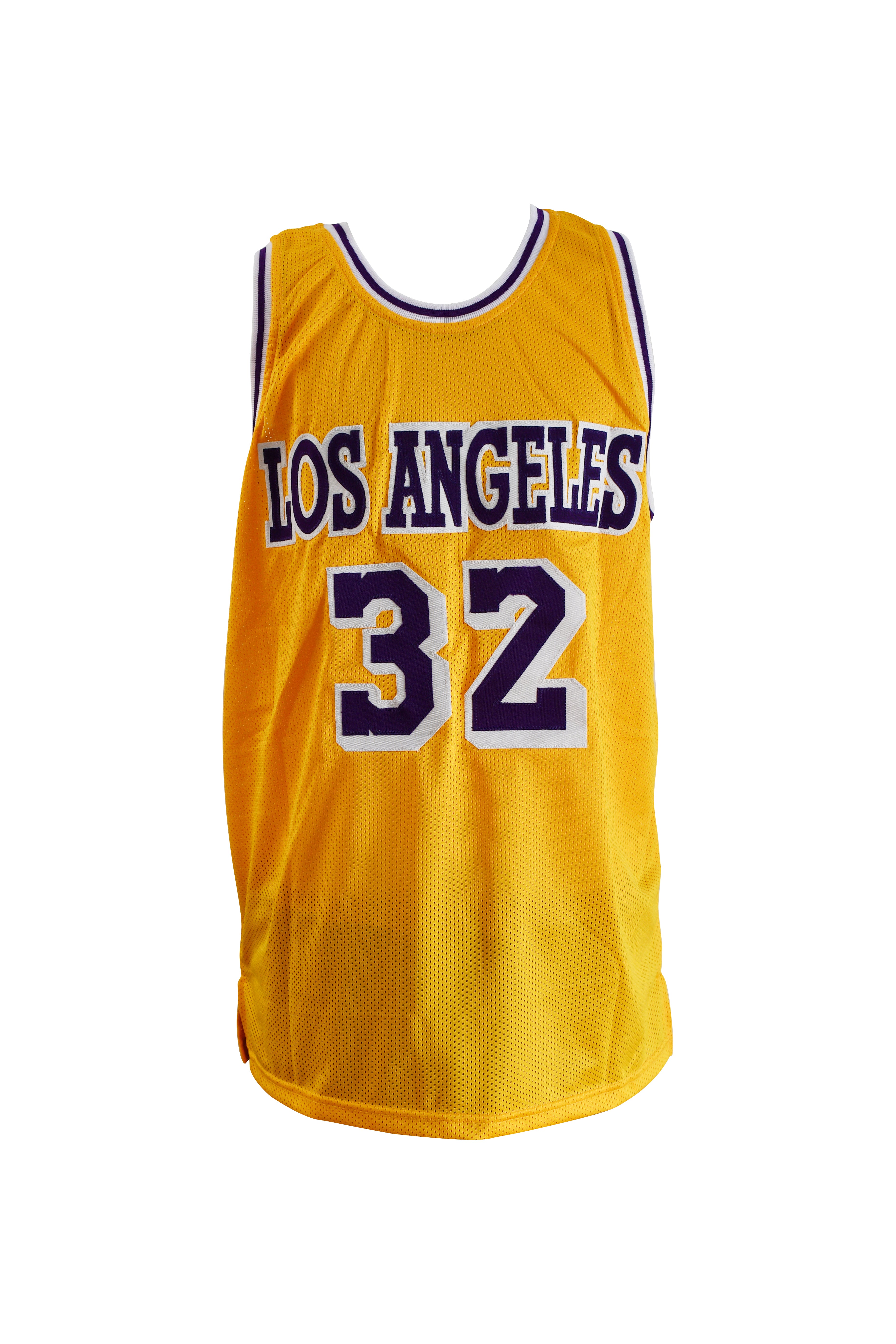 Magic Johnson Signed Los Angeles Lakers Jersey
