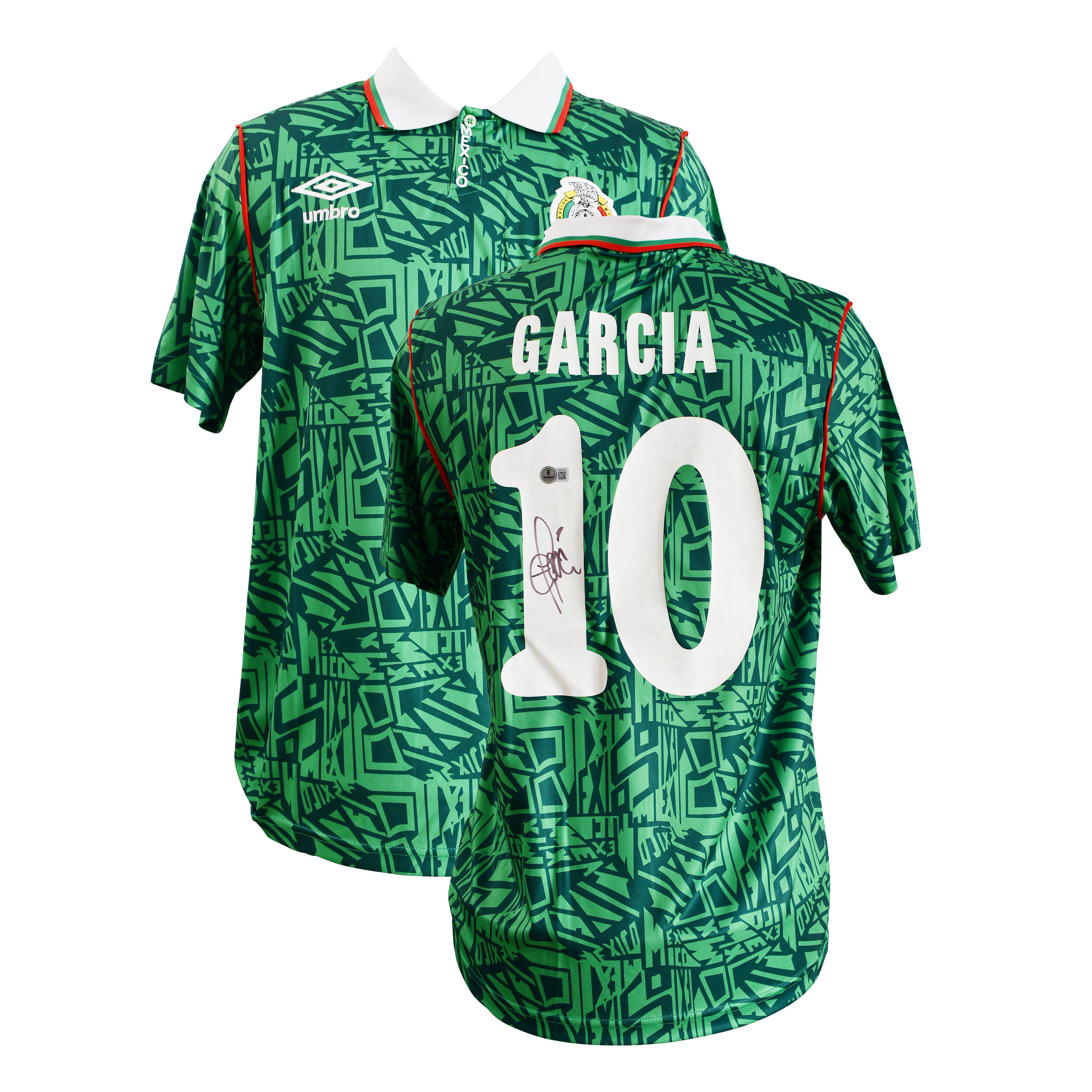 Luis Garcia Signed Mexico Jersey