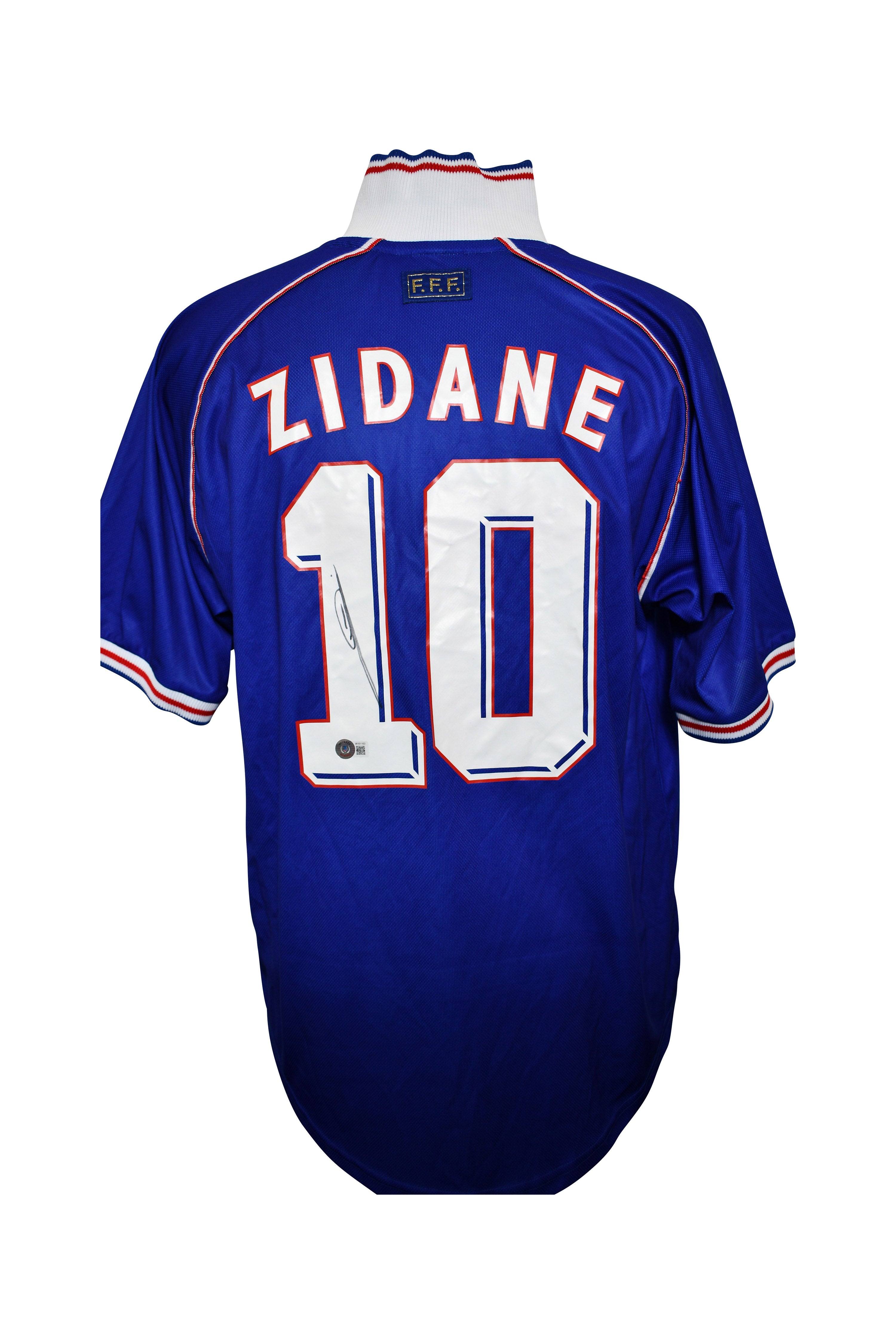 Zinedine Zidane Signed France Jersey