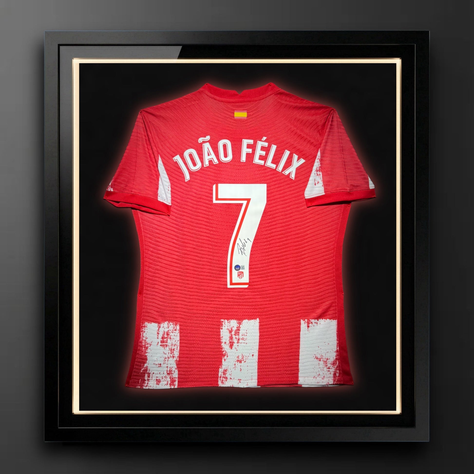 Joao Felix Signed Atletico Madrid Authentic Jersey Certified by Beckett authentic-signatures