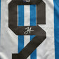 Maillot Domicile Equipe d'Argentine Edition Coupe du Monde 2022 signe par Julian Alvarez et Certifie par Beckett authentic-signatures