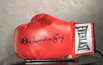 Gant de Boxe Everlast Gauche signe par Michael Spinks et certifie par Beckett et Prova authentic-signatures
