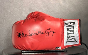 Gant de Boxe Everlast Gauche signe par Michael Spinks et certifie par Beckett et Prova