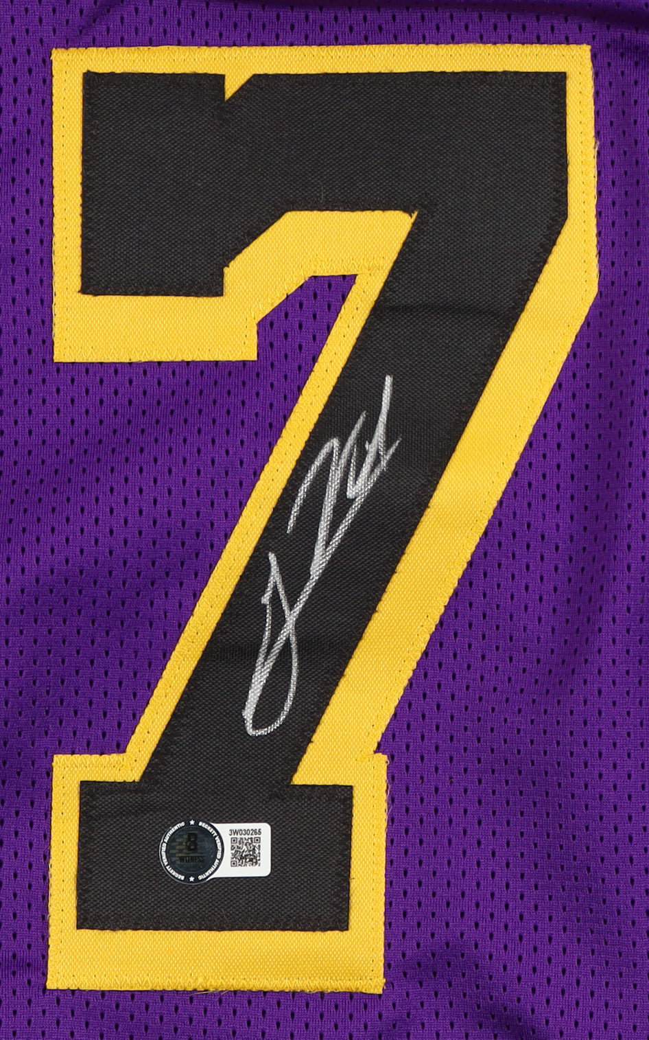 Gabe Vincent Signed Lakers Jersey