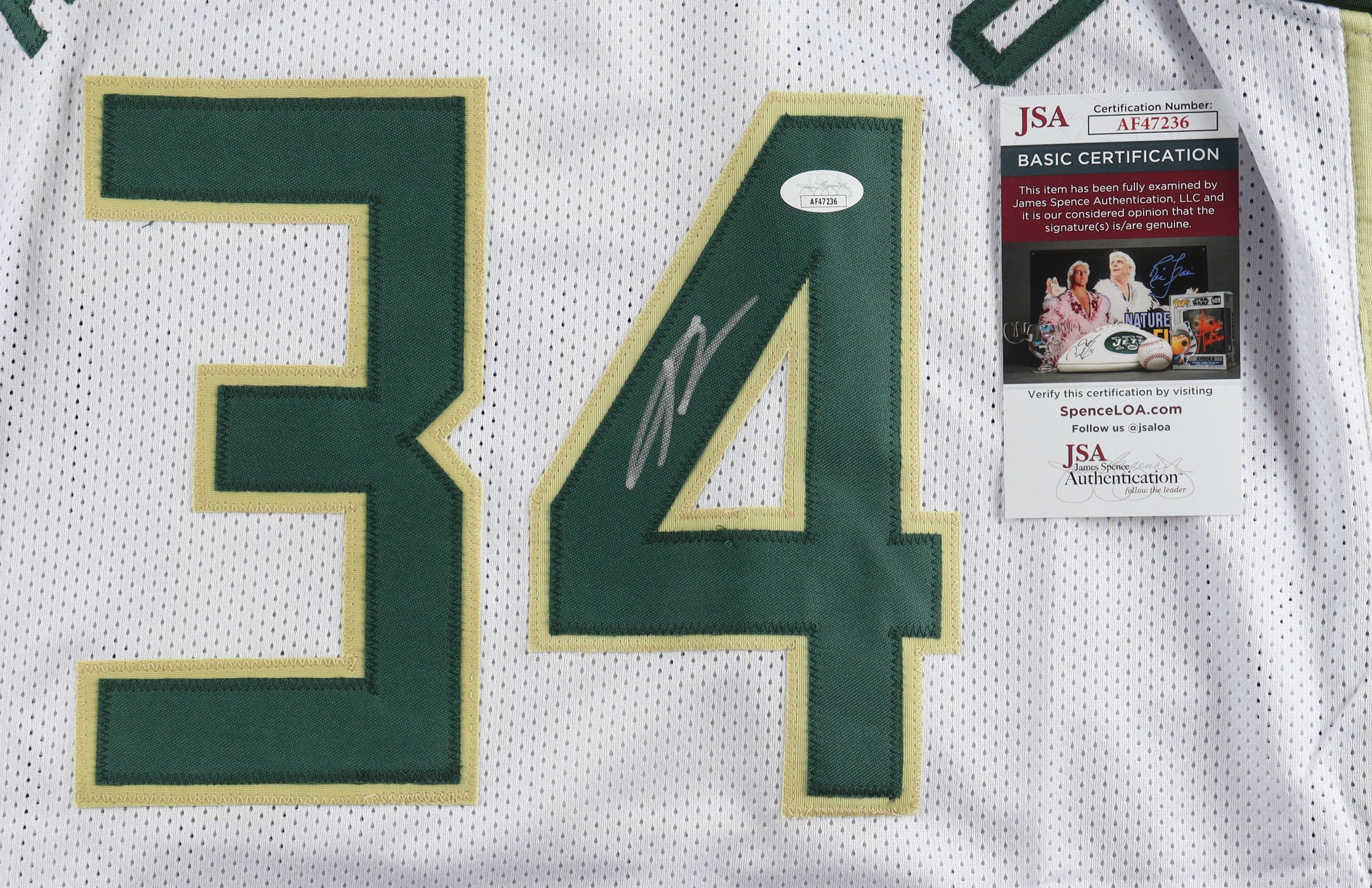 Giannis Antetokounmpo signed Milwaukee Bucks jersey authentic-signatures