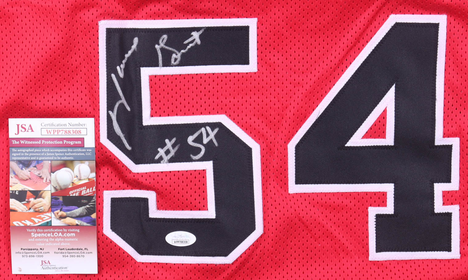Horace Grant Signed Bulls Jersey
