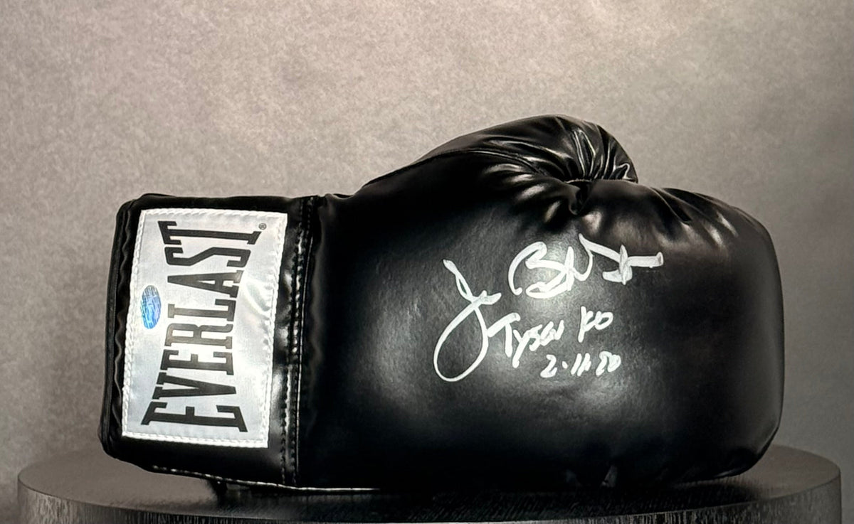 James "Buster" Douglas Signed Pair of Everlast Boxing Gloves Inscribed "TYSON KO 2-11-90", Certified by Schwartz authentic...