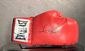 Authentique Gant de boxe Droit EVERLAST signé par Deontay Wilder certifié par Beckett authentic-signatures