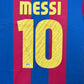 Maillot Domicile Fc Barcelone signe par Lionel Messi et Certifie par Beckett