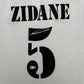 Maillot Domicile Real Madrid 2005-2006 signe par Zinedine Zidane Certifié par Beckett