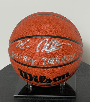 Basketball Authentique Double signe "ROY2024-ROY2025" par Victor Wembanyama et Stephon Castle et certifie par Fanatics  et certifie par Beckett