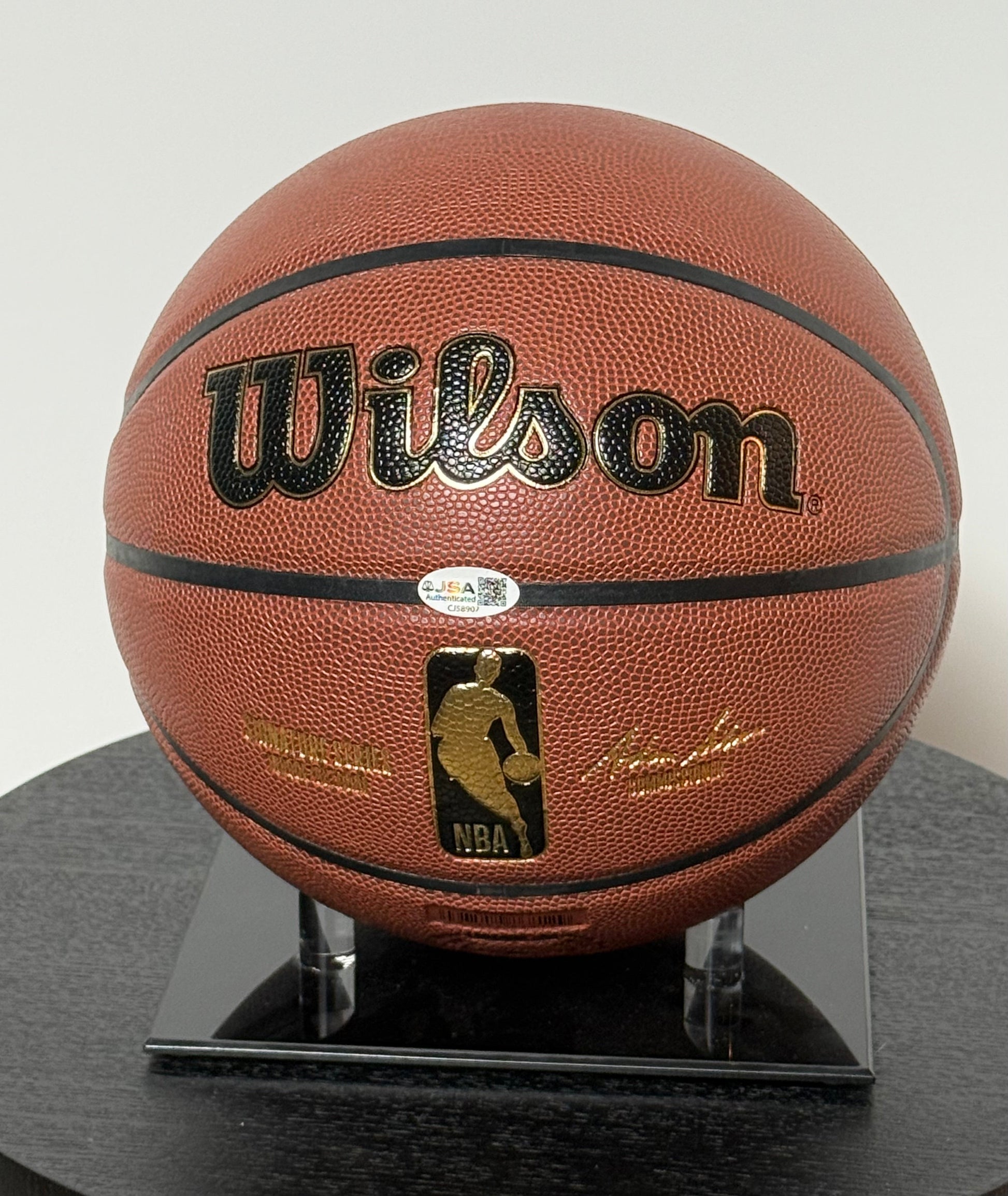 Basketball Authentique signe par Klay Thompson et certifie par JSA authentic-signatures