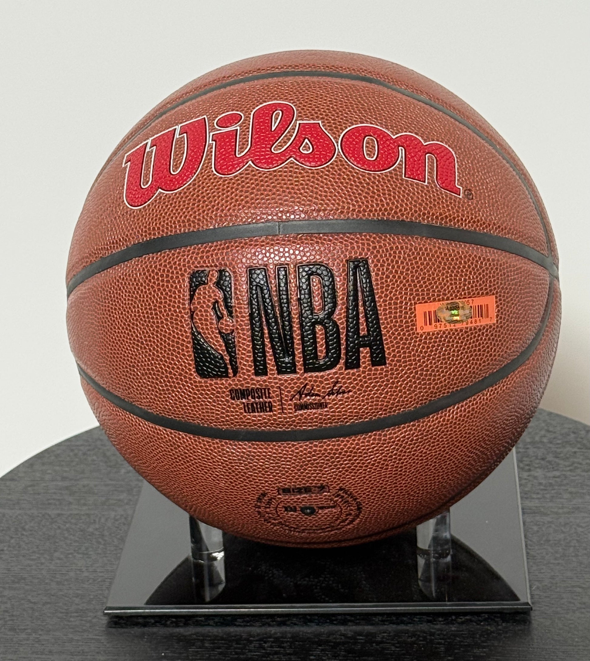 Basketball Authentique des Chicago Bulls signe par Horace Grant et certifiée par Schwartz authentic-signatures