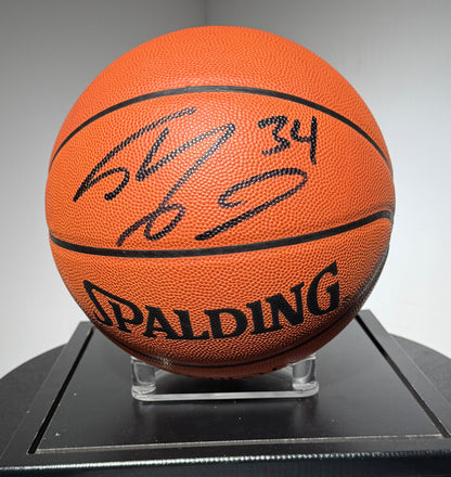 Basketball avec Rare "34 "signe par Shaquille O'Neal certifie par Beckett