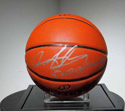 Basketball"5XChamp"Chicago Bulls signe par Dennis Rodman certifie par Beckett