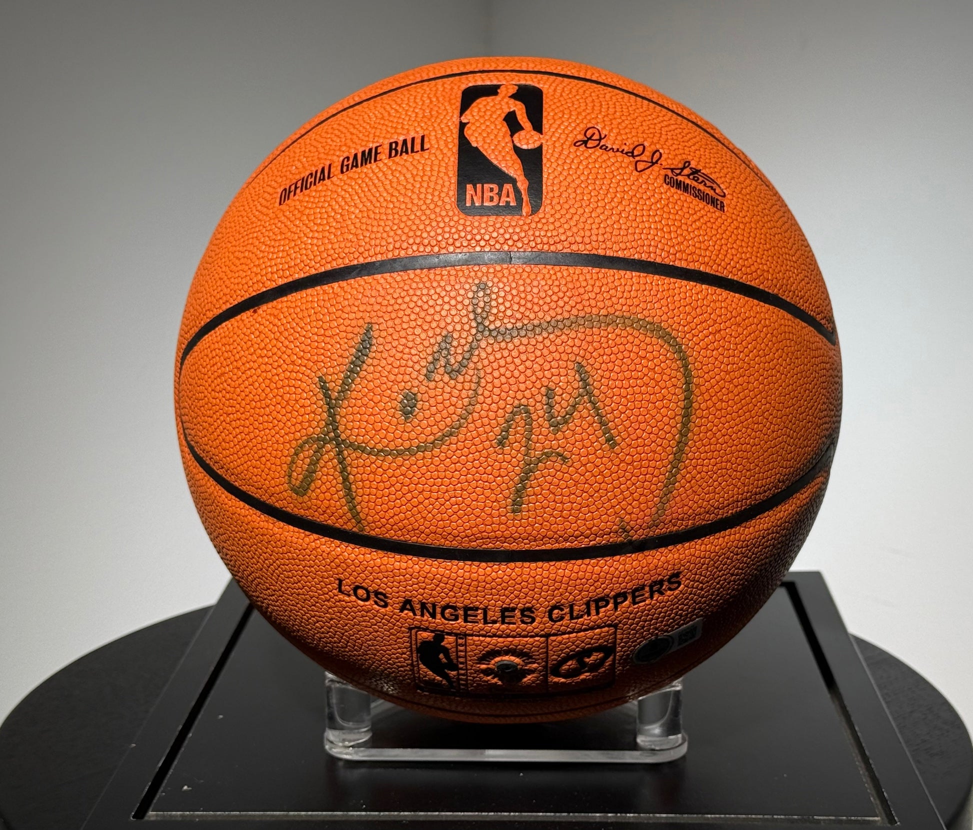 Rare signature"24" GAME BALL signé par Kobe Bryant et certifié par Beckett authentic-signatures