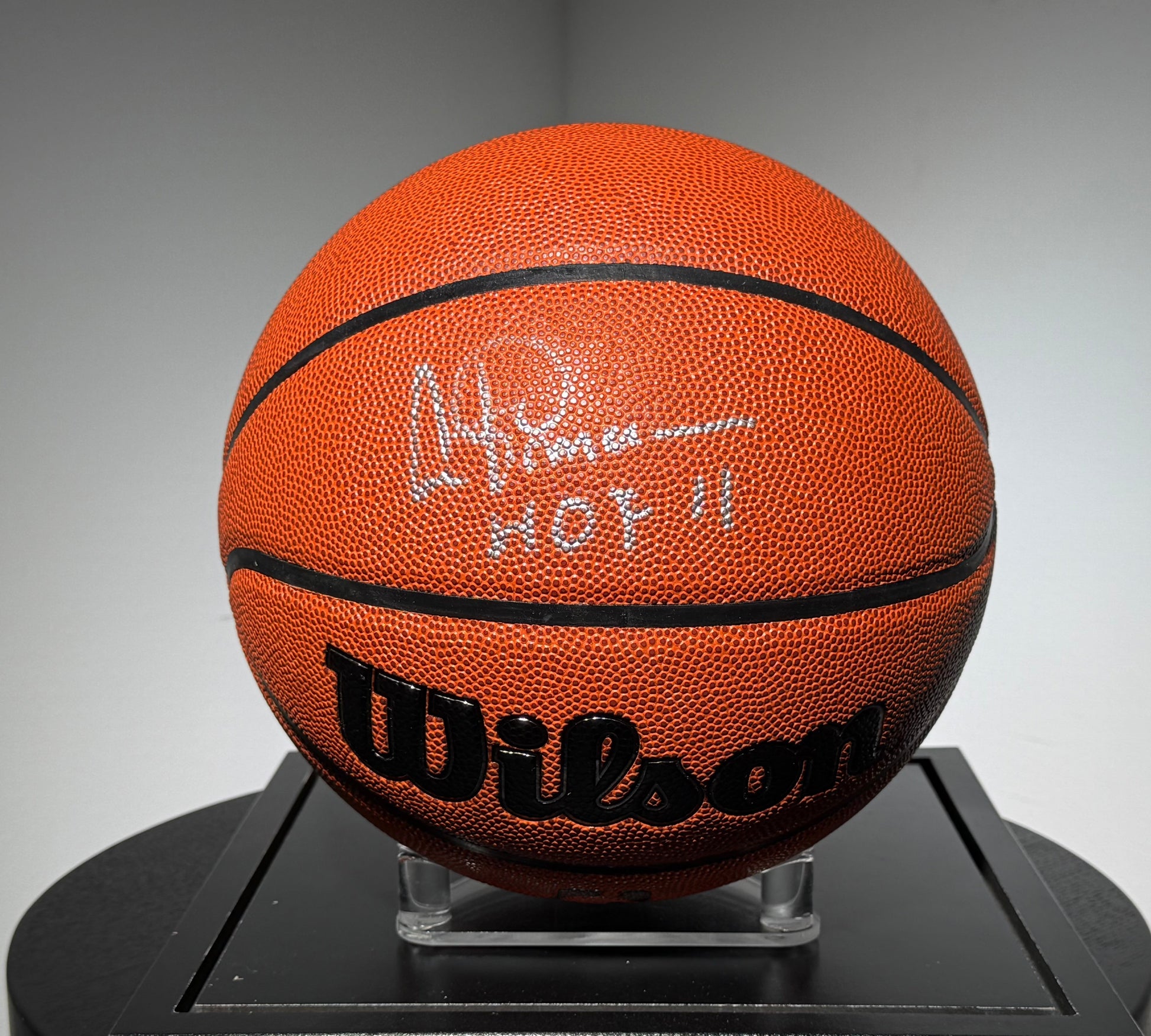 BasketBall "HOF 11" Authentique Chicago Bulls Signe par Artis Gilmore authentic-signatures
