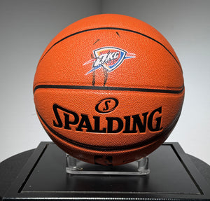 Basketball Authentique Signe Shai Gilgeous Alexander certifie par JSA