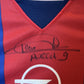 Maillot Authentique Paris Saint Germain signé par Nicolas Anelka er certifié par Pele Fondation authentic-signatures