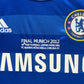 John Terry Signed Home Champions League Final 2012 Chelsea Jersey, Certified by Beckett authentic-signatures Football Auth...