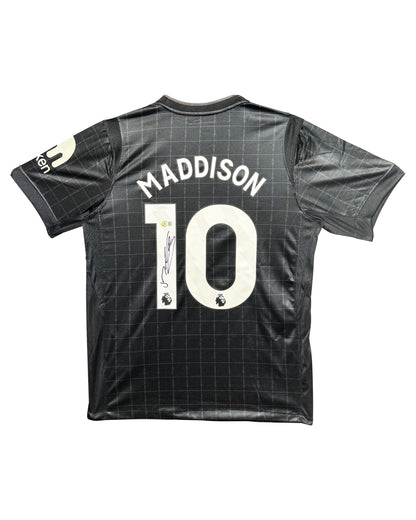 Maillot Exterieur 2025-26 Tottenham Hotspurs signe par James Maddison certifie par Beckett