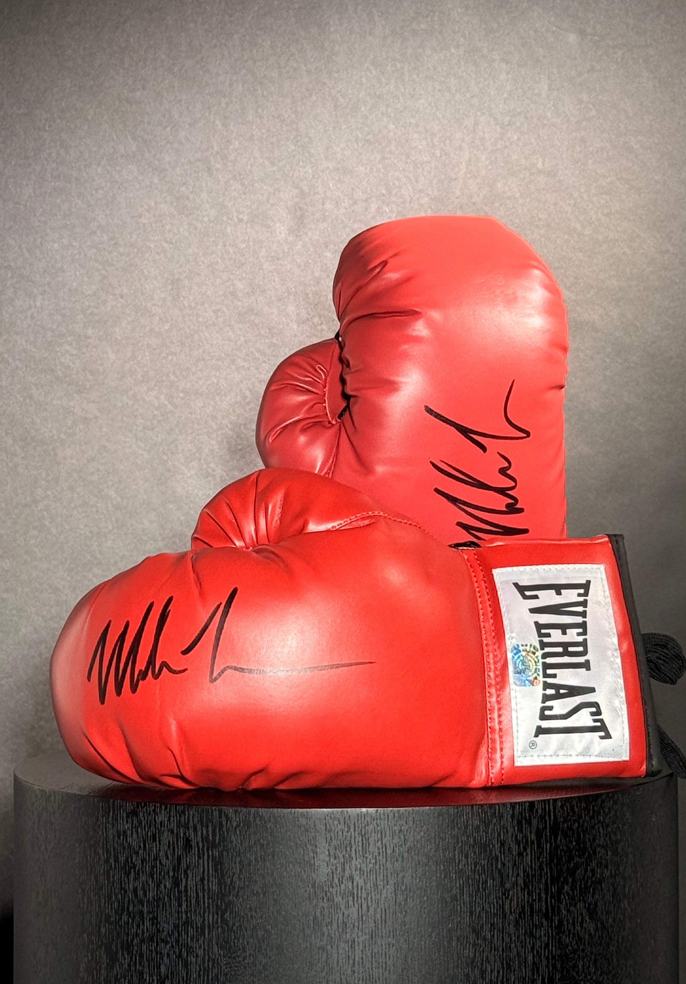 Mike Tyson Signed Pair of Everlast  Boxing Gloves Certified by PSA & Mike Tyson authentic-signatures