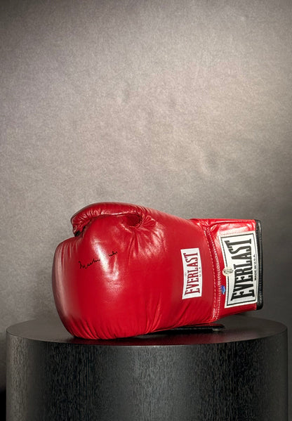 Muhammad Ali Signed Boxing Glove certified by JSA authentic-signatures
