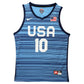 Maillot Authentique Domicile Team USA Edition Olympics Games TOKYO 2020 signe par Jayson Tatum et certifie par PSA authentic-signatures