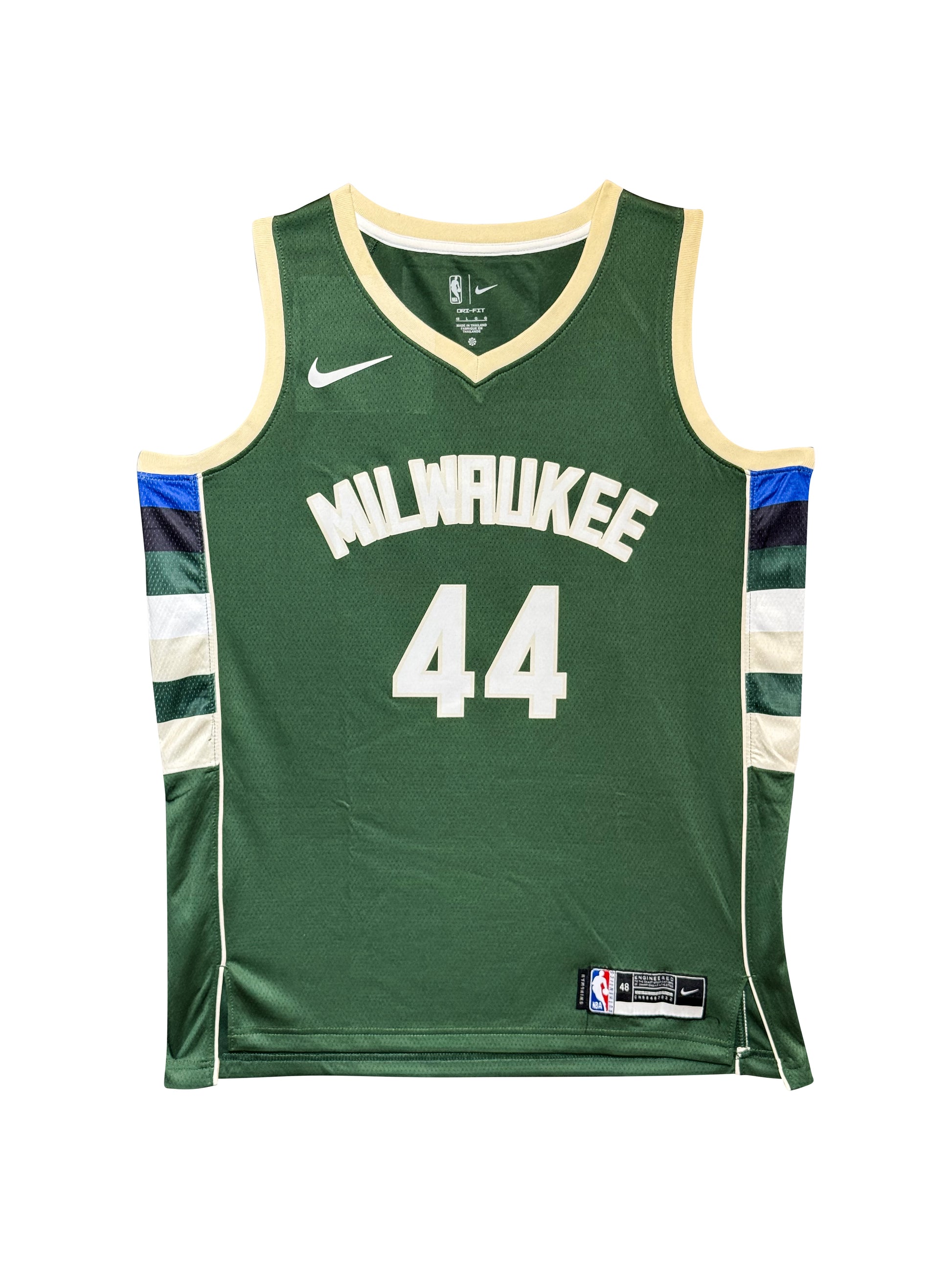Maillot Authentique Domicile Milwaukee Bucks signe par Andre Jackson Jr. certifie par PSA authentic-signatures