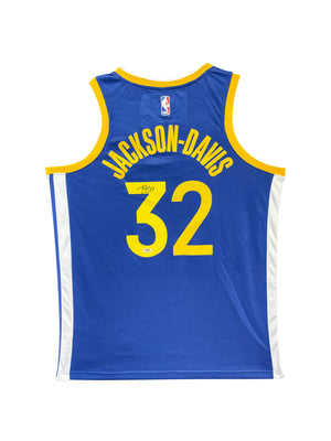 Maillot Authentique Golden Sate Warriors signe par Trace Jackson et certifie par PSA authentic-signatures