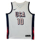 Maillot Authentique Domicile Team USA Edition Jeux Olympiques Paris 2024 signe par Jayson Tatum certifie par PSA authentic-signatures