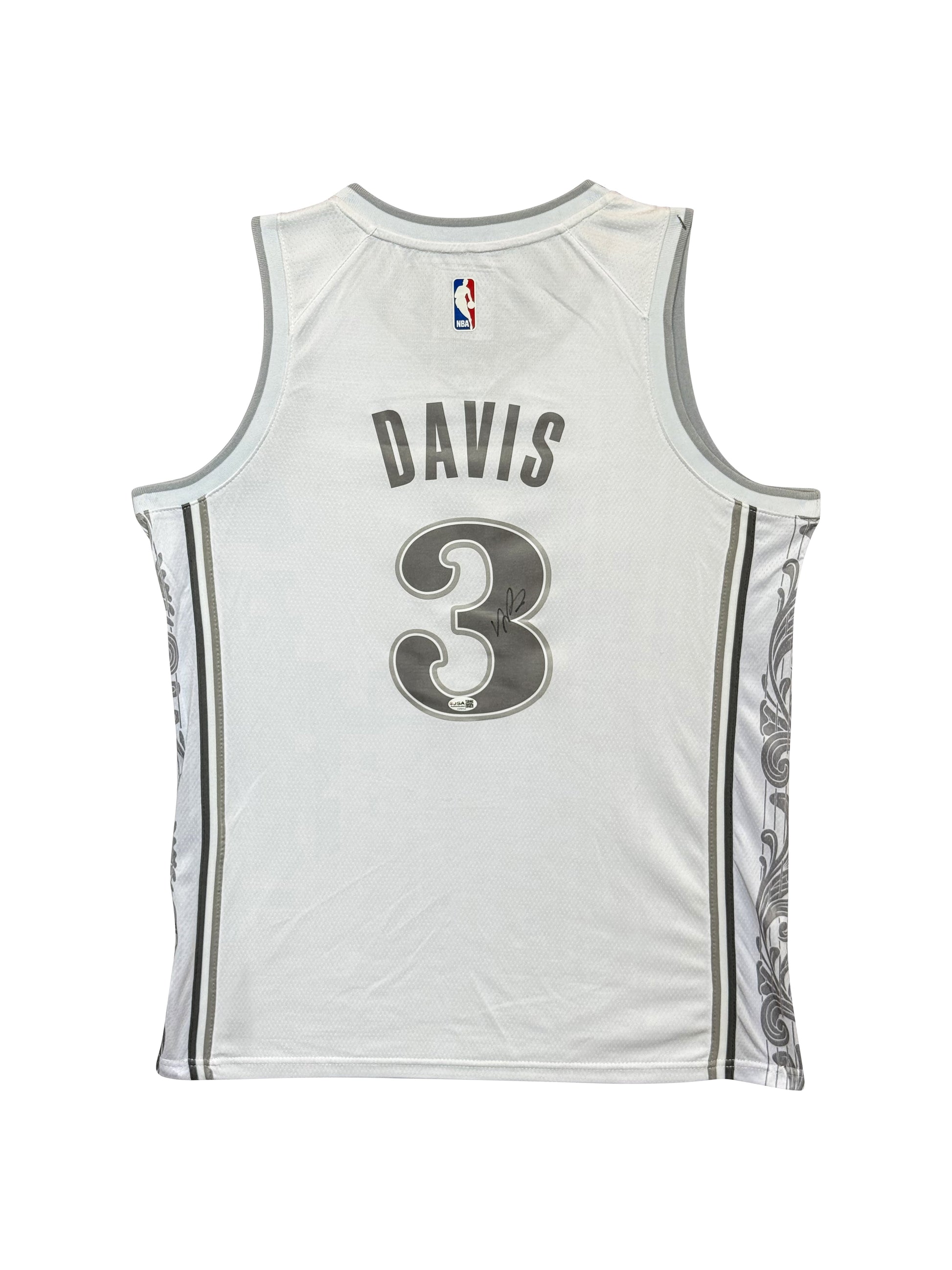 Maillot Authentique Dallas Mavericks signe par Anthony Davis et certifie par JSA authentic-signatures