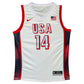 Maillot Authentique Domicile Team USA  Edition World Cup Qualifiers 2018-19  signe par Isaiah Thomas certifie par PSA authentic-signatures