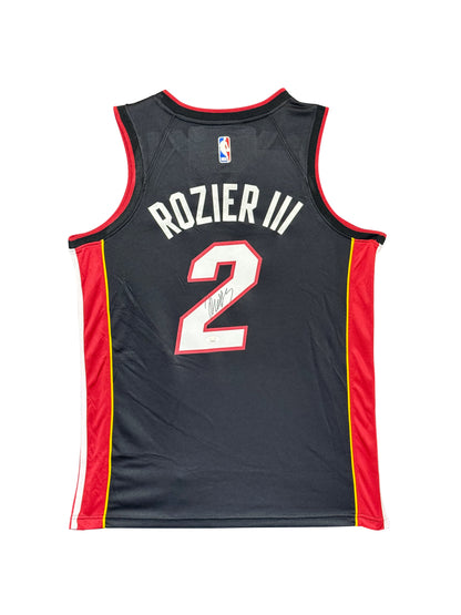 Maillot Authentique Miami Heat signé par Terry Rozier certifie par JSA authentic-signatures