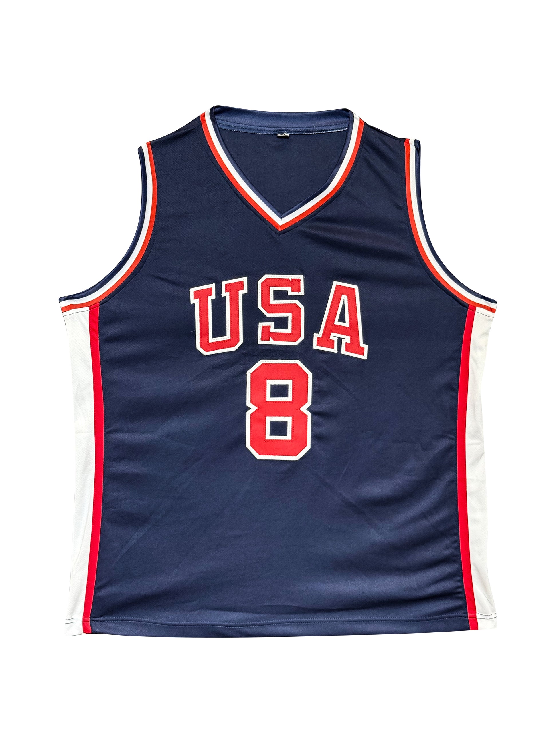 Maillot Custom Exterieur Team USA Edition Olympics Games Sydney 2000 signe par Tim  Hardaway certifie par Beckett authentic-signatures