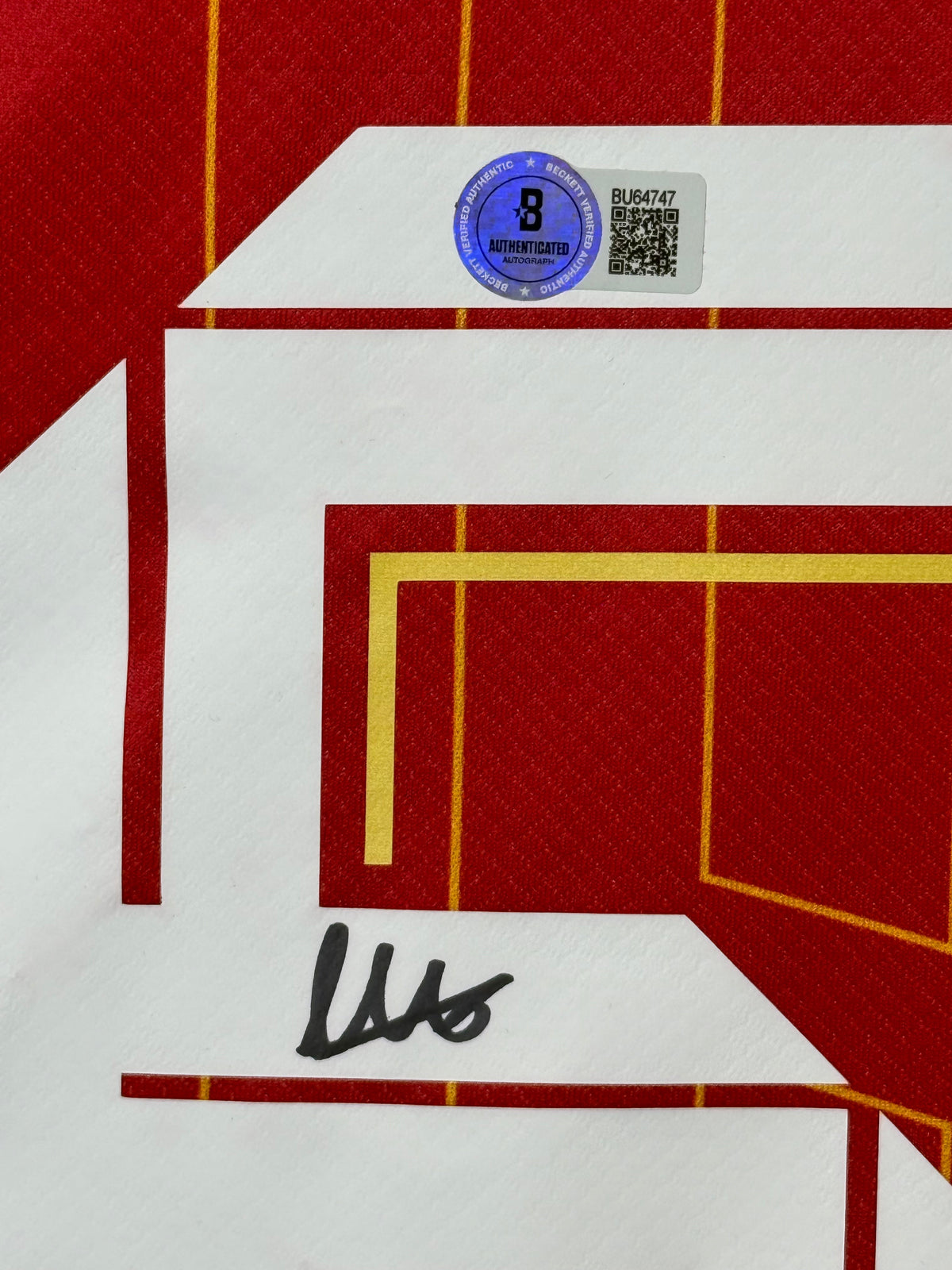 Trent Alexander-Arnold Signed Home 2023-24 Liverpool Jersey, Certified by Beckett authentic-signatures Football Authentic ...