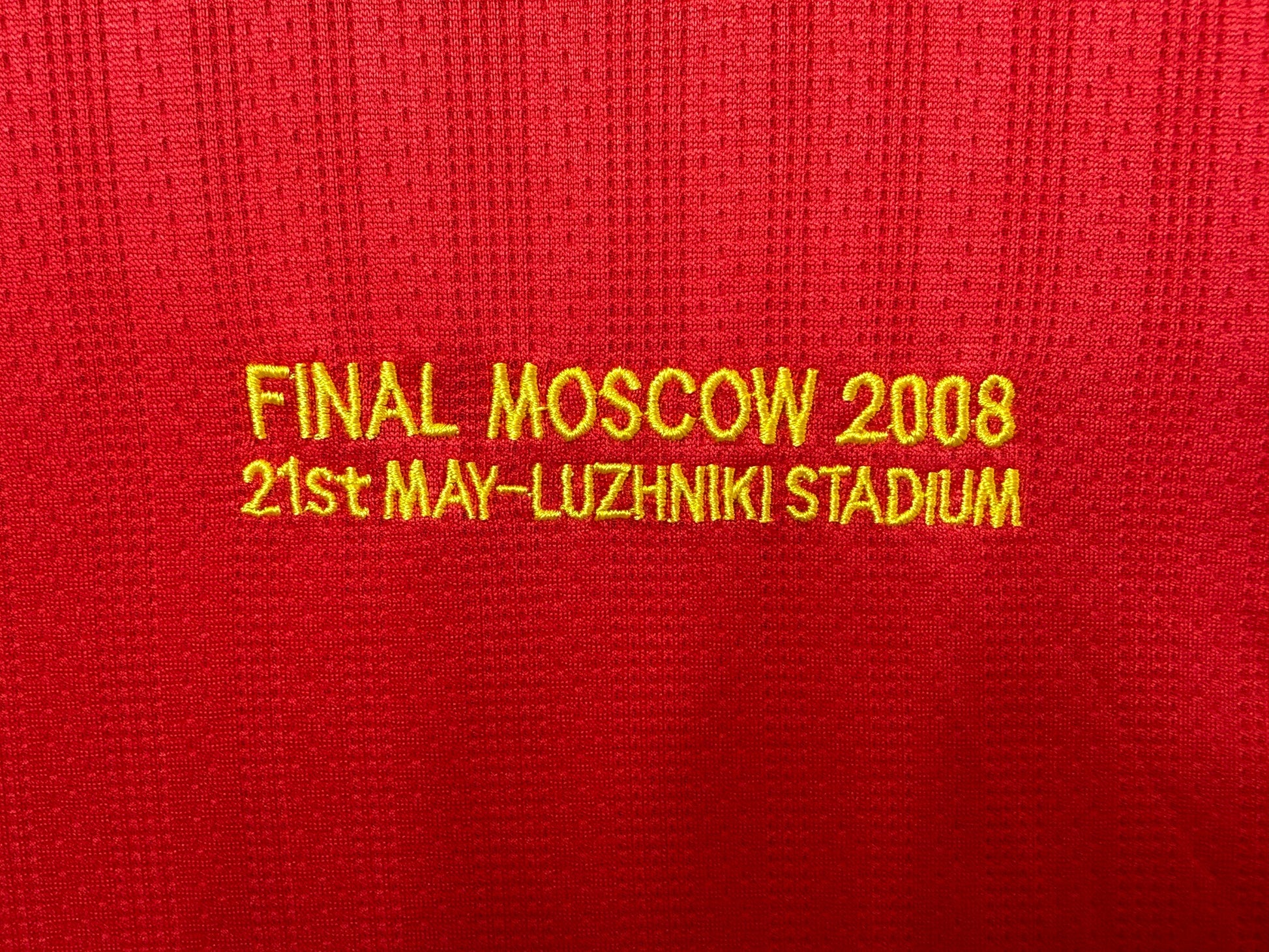 Maillot Finale Champion League 2008 Domicile signe par Cristiano Ronaldo FC Certifie par Beckett authentic-signatures