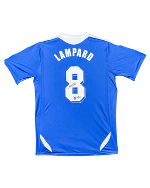 Maillot Domicile Chelsea FC Finale Champions League 2012 signe par Franck Lampard  Certifie par Beckett