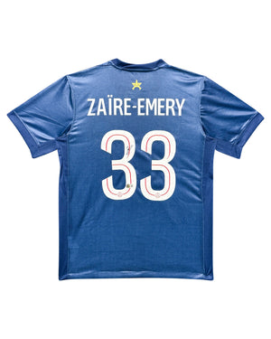 Maillot ETOILE Domicile signe par ZAIRE-EMERY Paris Saint Germain 2025-26 Certifié par Beckett