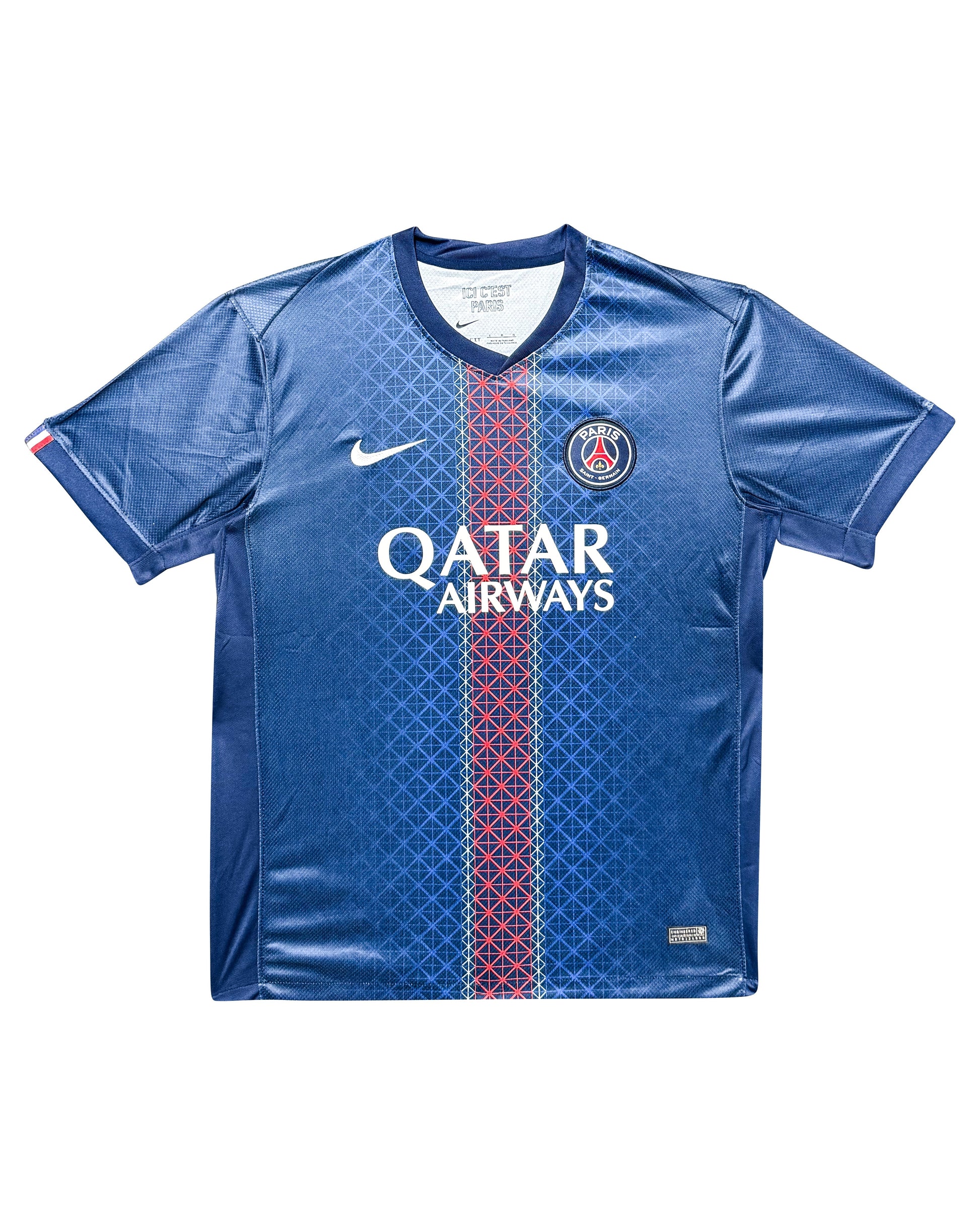 Maillot Domicile signe par VITINHA Paris Saint Germain 2025-26 Certifie par Beckett authentic-signatures